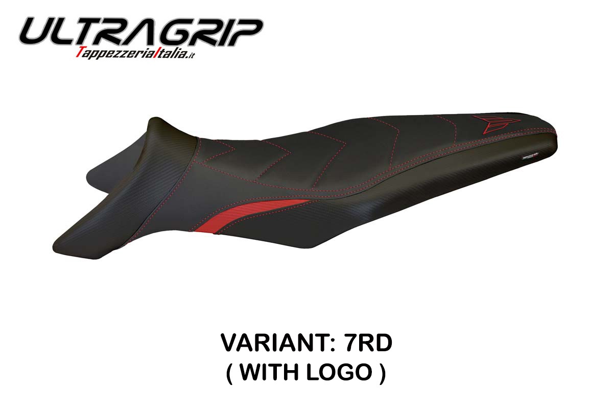 Rivestimento sella TPZ Soci Ultragrip Logo rosso Yamaha MT09 2013-2020