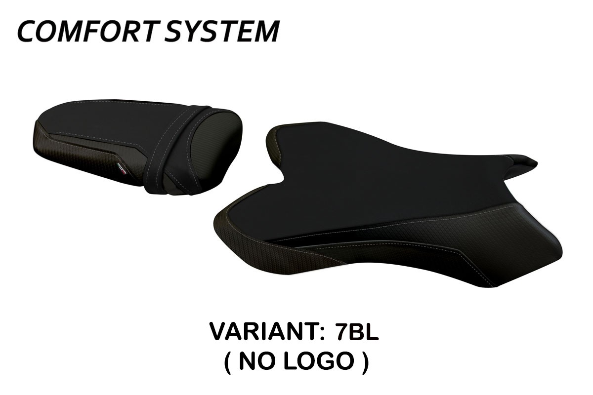 TPZ Biel Comfort black Saddle covering Yamaha R1 2004-2006