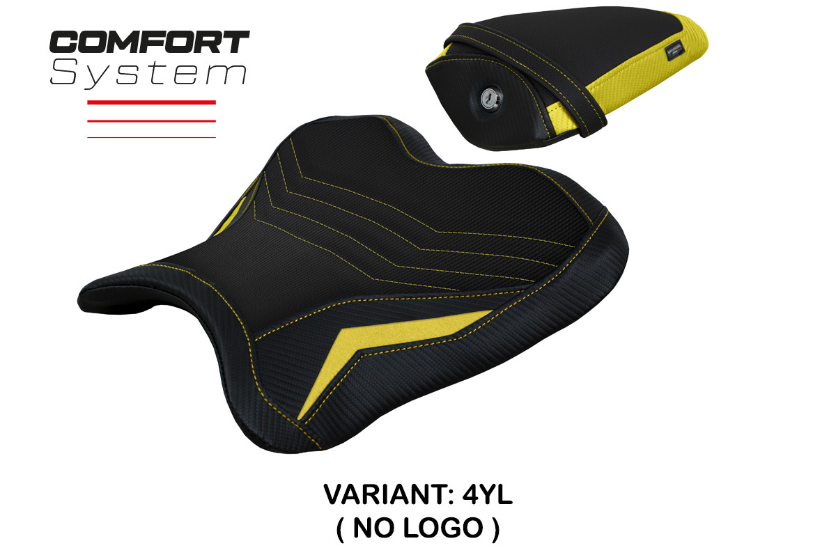 Rivestimento sella TPZ Kagran Comfort giallo Yamaha R1 2015-2025
