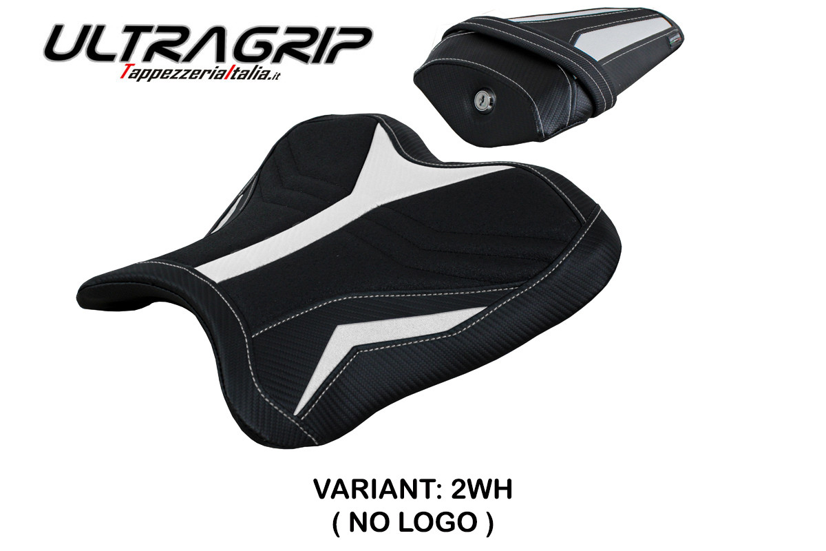 Rivestimento sella TPZ Kagran Ultragrip bianco Yamaha R1 2015-2025