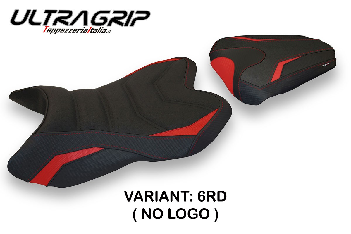 Rivestimento sella TPZ Habay 1 Ultragrip rosso Yamaha R1 2007-2008