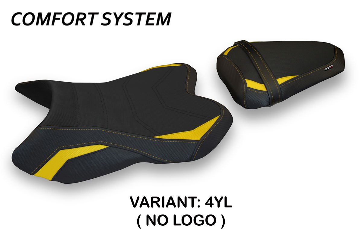Rivestimento sella TPZ Marstal 1 Comfort giallo Yamaha R1 2007-2008