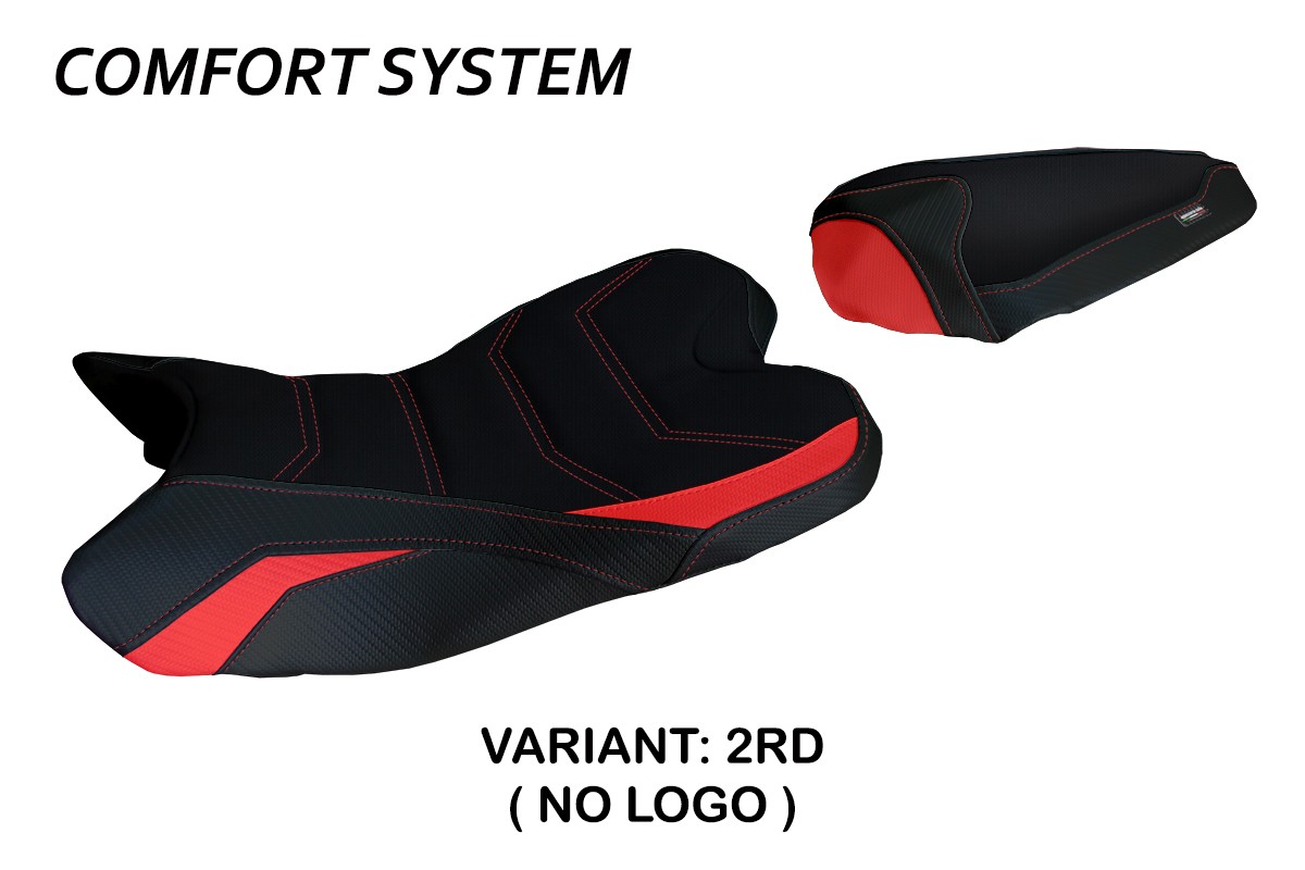 TPZ Araxa Comfort red Saddle covering Yamaha R1 2009-2014