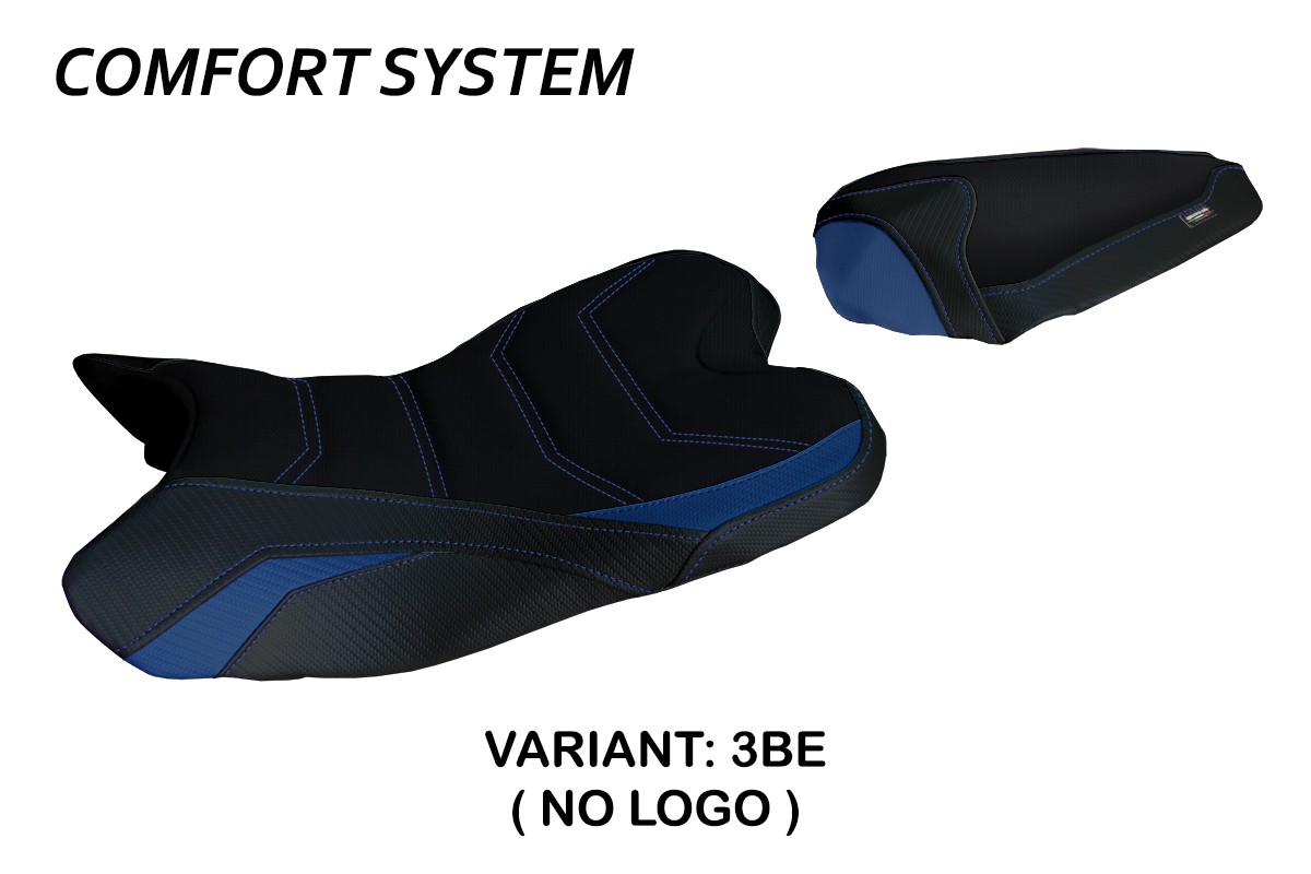 TPZ Araxa Comfort blue Saddle covering Yamaha R1 2009-2014