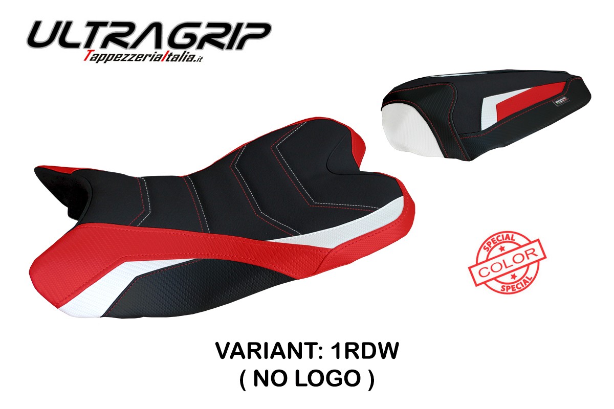 TPZ Balsas Ultragrip Special red-white Saddle covering Yamaha R1 2009-2014