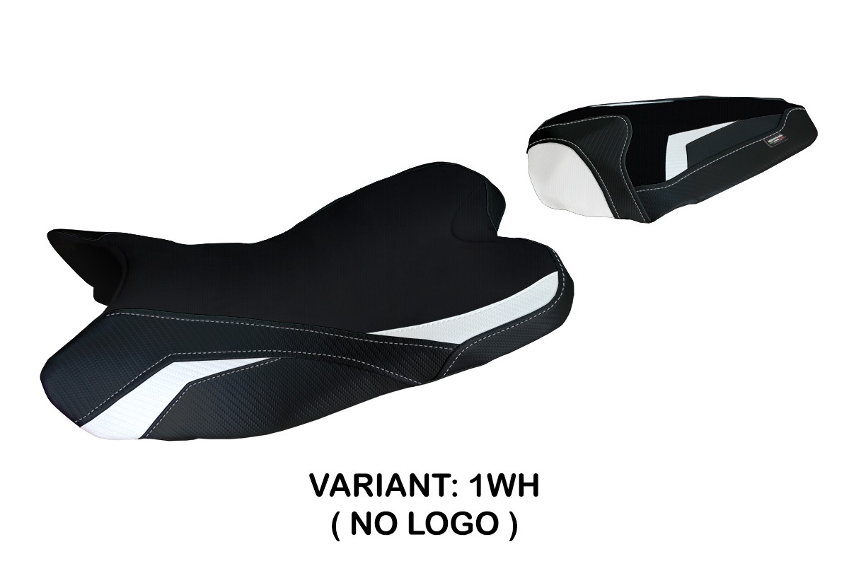 TPZ Kayapo white Saddle covering Yamaha R1 2009-2014