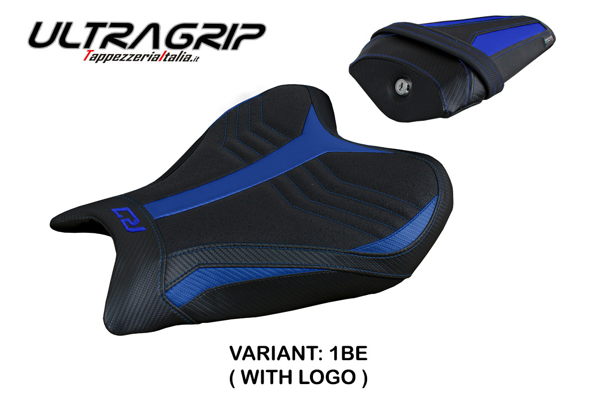 Rivestimento sella TPZ Thera Ultragrip Logo blu Yamaha R7 2021-2025