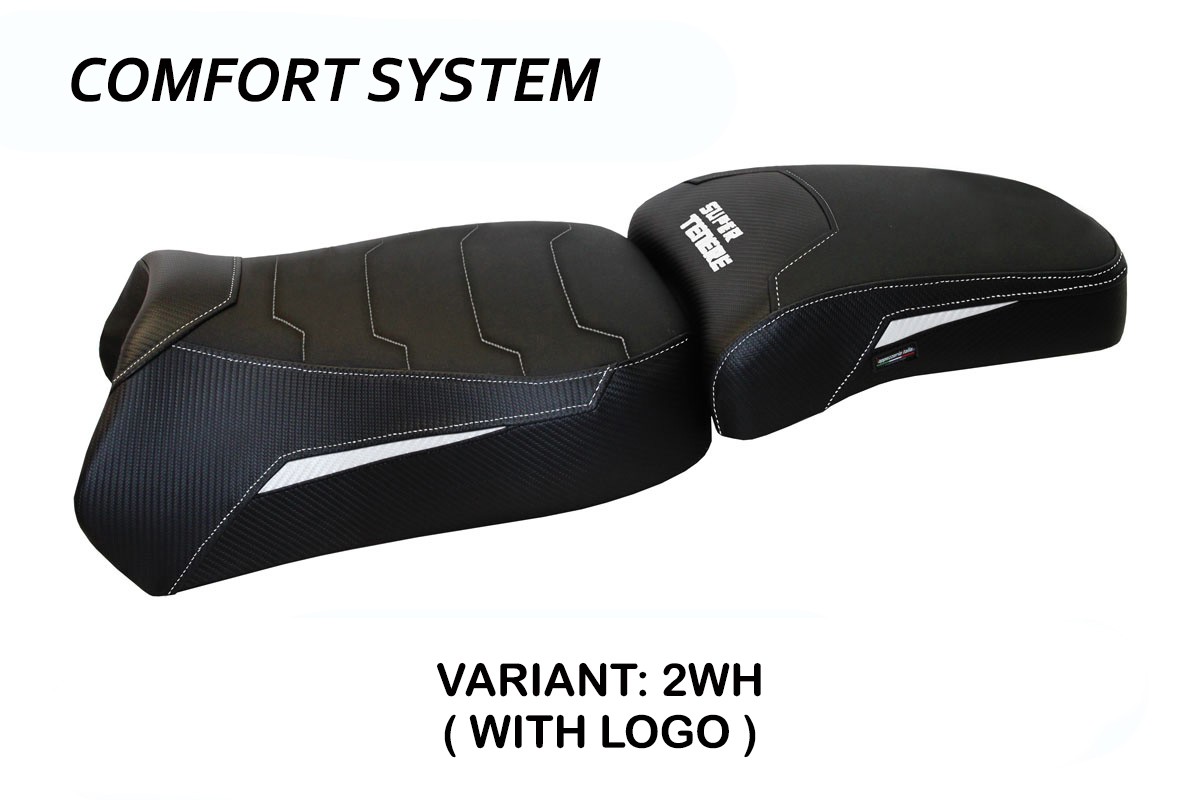 Rivestimento sella TPZ Maui Comfort Logo bianco Yamaha Super Tenere 1200 2010-2020