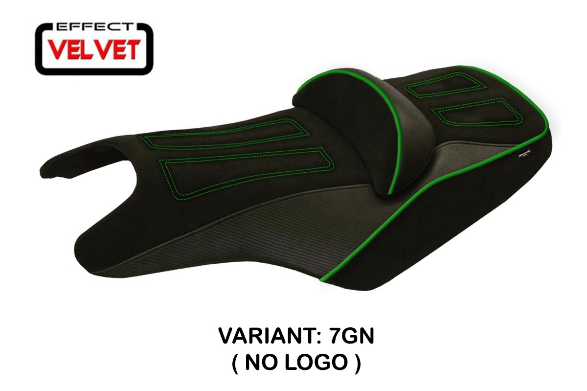 TPZ Aloi 1 Velvet green Saddle covering Yamaha Tmax 500/530 2008-2016