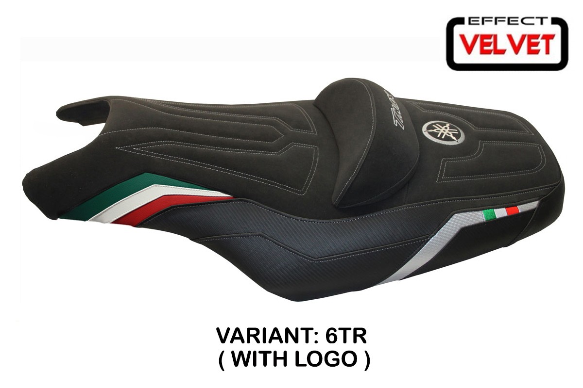 TPZ I Love Italy tricolor Saddle covering Logo Yamaha Tmax 500/530 2008-2016