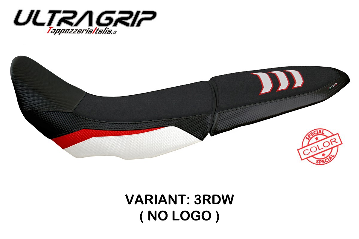 Rivestimento sella TPZ Licata Ultragrip rosso-bianco Yamaha Tenere 700 2019-2025