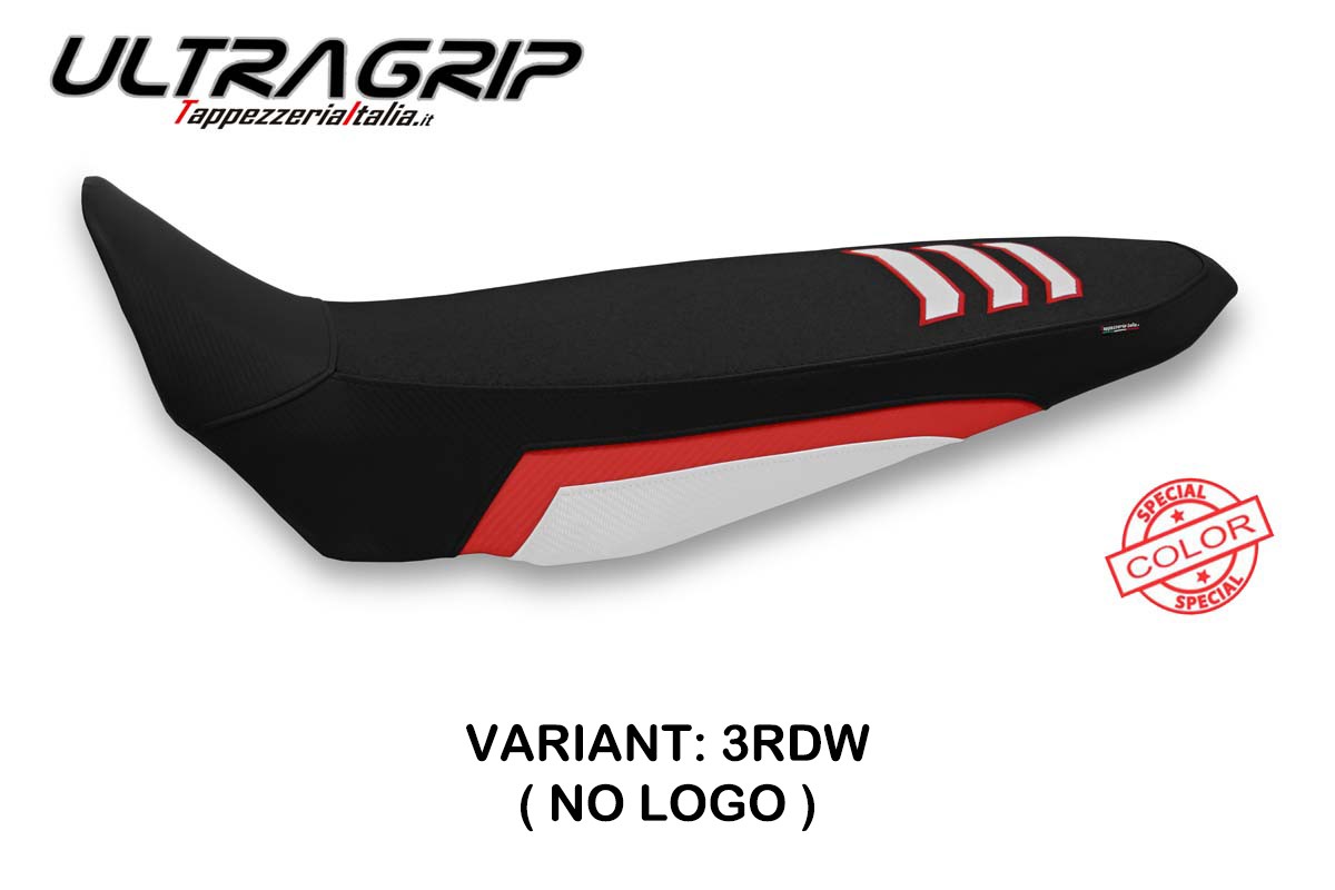 Rivestimento sella TPZ Toab Ultragrip rosso-bianco Yamaha Tenere 700 2019-2025