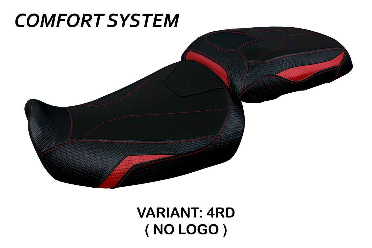TPZ Gadir Comfort red Saddle covering Yamaha Tracer 9/GT 2021-2024