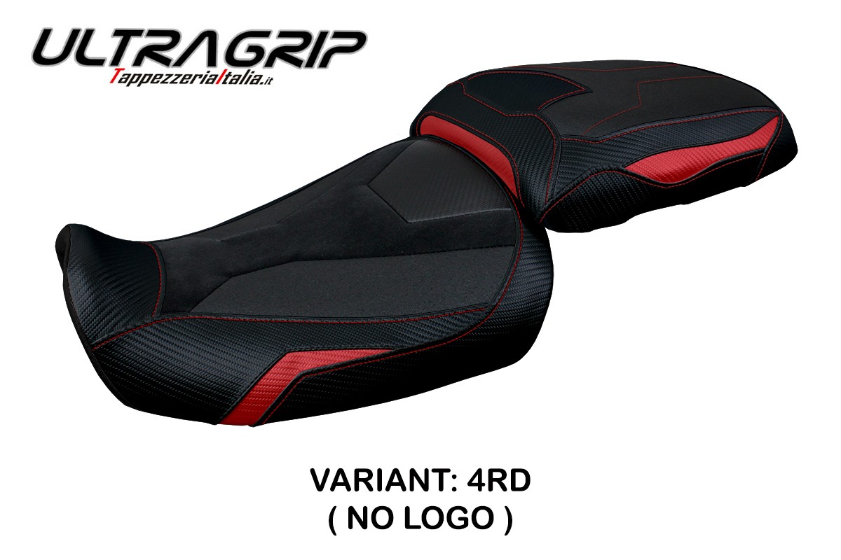 TPZ Gadir Ultragrip red Saddle covering Yamaha Tracer 9/GT 2021-2024