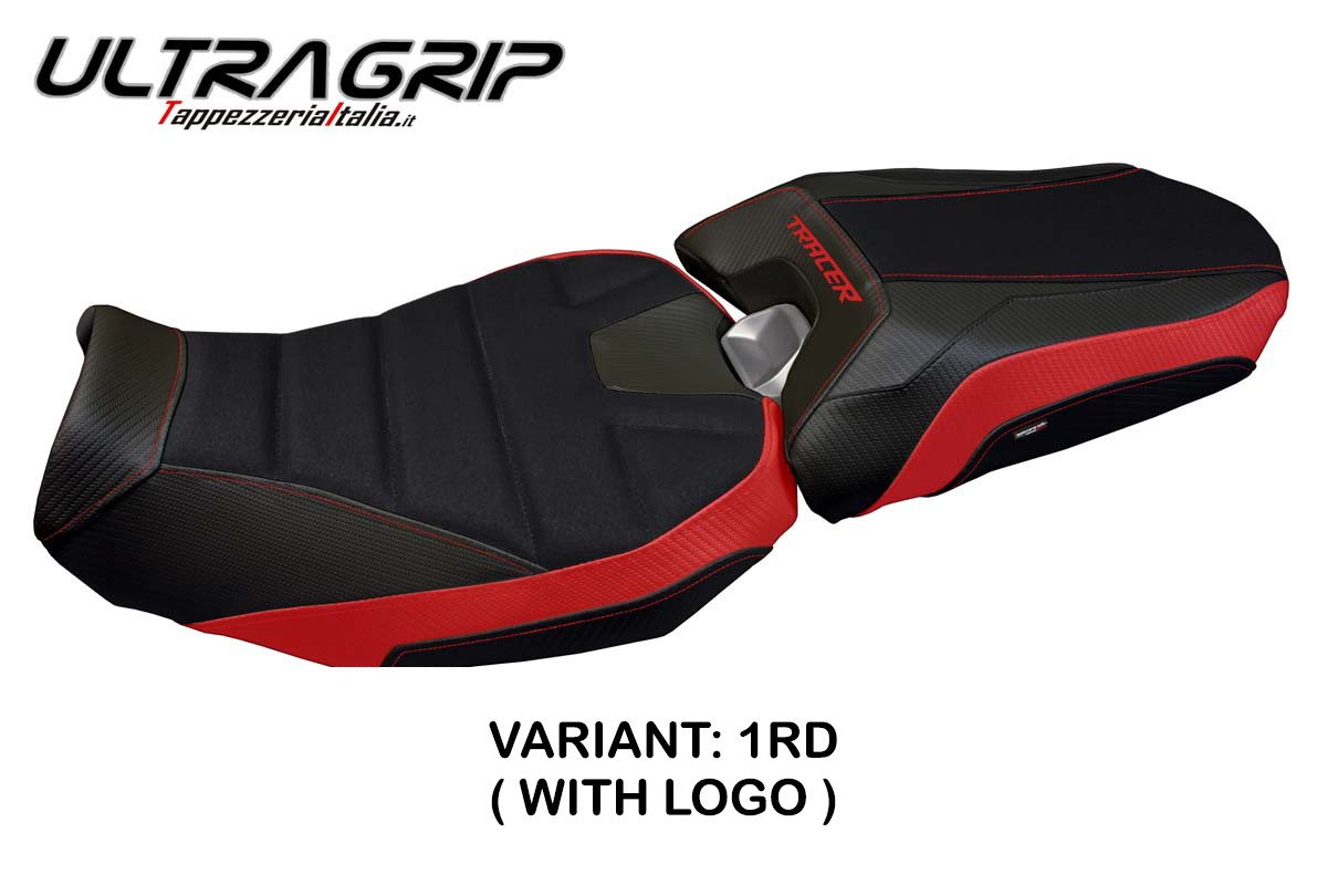 Rivestimento sella TPZ Nairobi 2 Ultragrip Logo rosso Yamaha Tracer 900 2018-2020