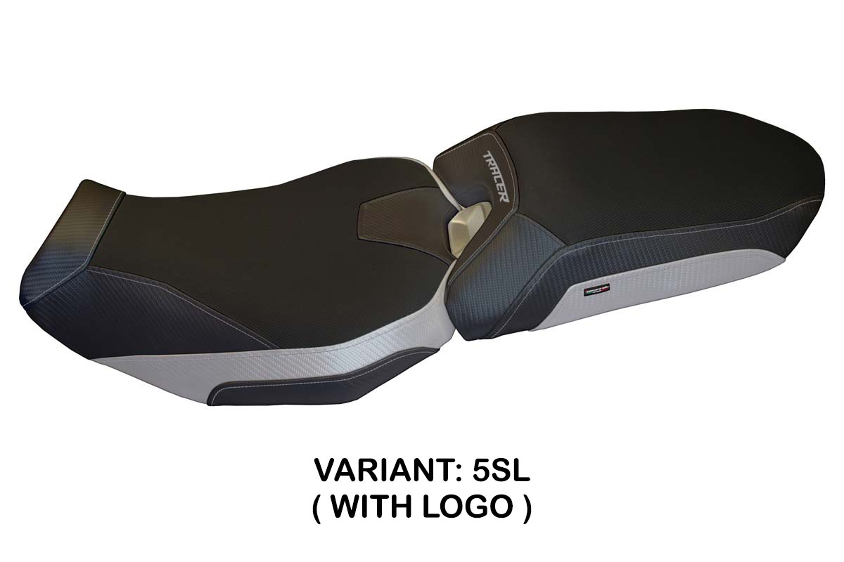 Rivestimento sella TPZ Rio 2 Logo argento Yamaha Tracer 900 2018-2020