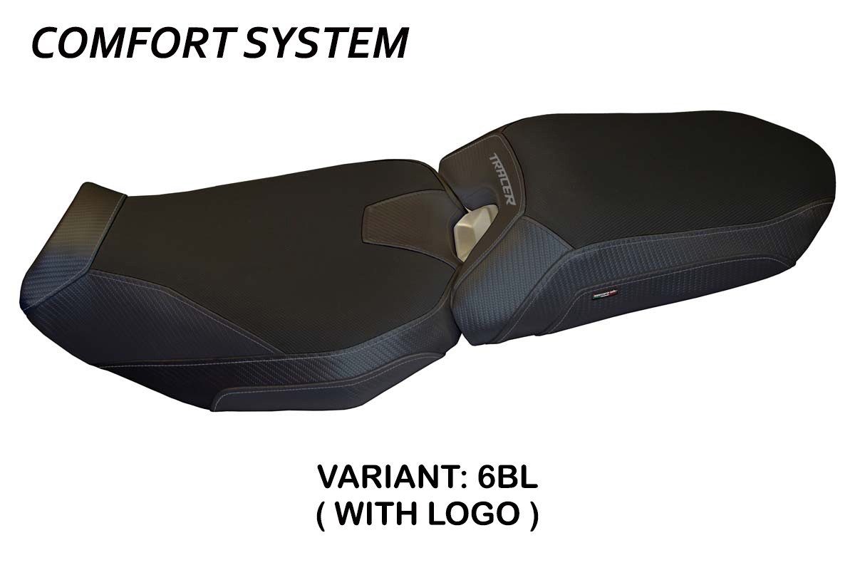 Rivestimento sella TPZ Rio 2 Comfort Logo nero Yamaha Tracer 900 2018-2020