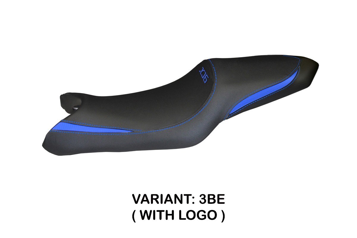 Rivestimento sella TPZ Ragusa Logo blu Yamaha XJ6/Diversion 2008-2015