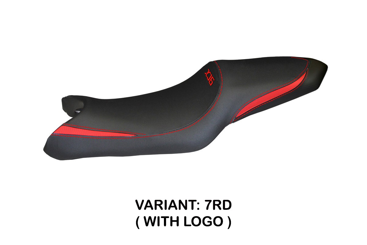 Rivestimento sella TPZ Ragusa Logo rosso Yamaha XJ6/Diversion 2008-2015
