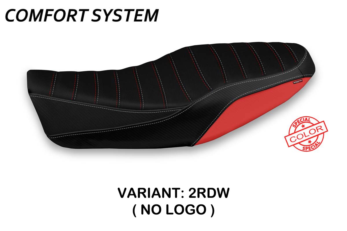 Rivestimento sella TPZ Dagda Comfort Special rosso-bianco Yamaha XSR700 2016-2020