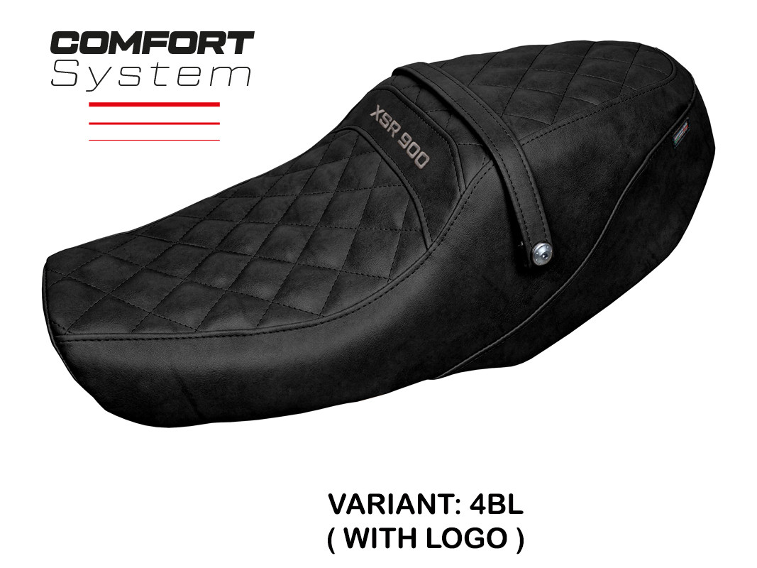 Rivestimento sella Adeje Comfort System nera con logo Yamaha XSR900 2022-2023