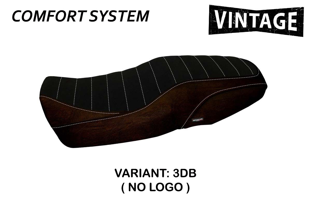 Rivestimento sella TPZ Portorico 1 Vintage Comfort testa di moro Yamaha XSR900 2016-2021