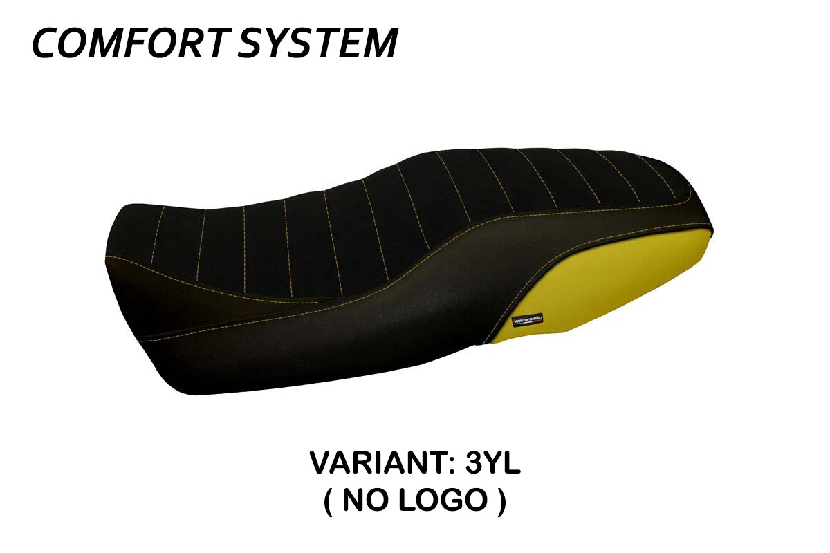 Rivestimento sella TPZ Portorico 5 Comfort giallo Yamaha XSR900 2016-2021