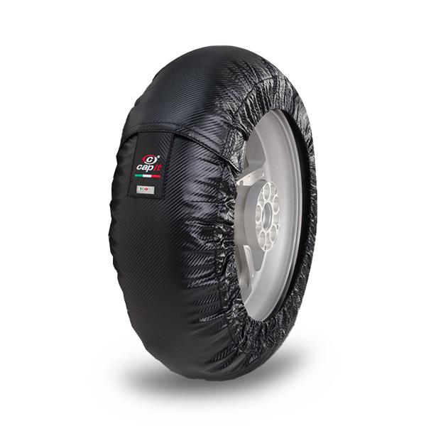 Front nomex black Capit tyrewarmer size M Australian plug