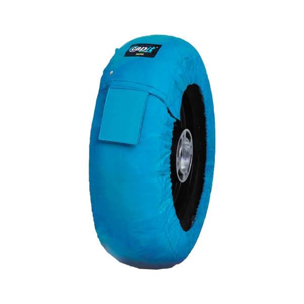 Front blue Capit tyrewarmer size SGL 12 FR European plug