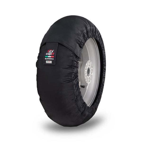 Rear black Capit tyrewarmer size 300 Series RE European plug