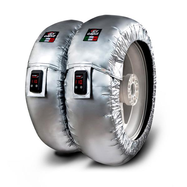 Coppia termocoperte Capit Suprema Vision argento taglia M-XXL spina Usa