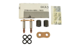 EK 520SRX2 SLJ chain link (screw-type rivet) - Gold color