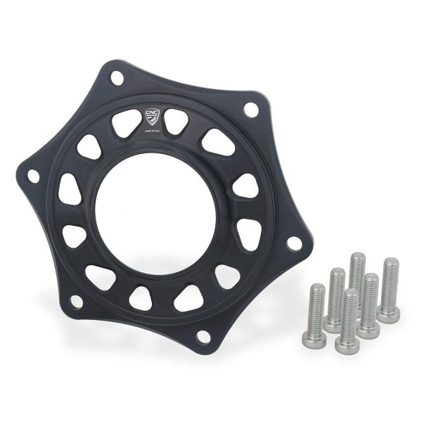 Cover flangia portacorona CNC Racing Nero Ducati Multistrada V2 2025-2026