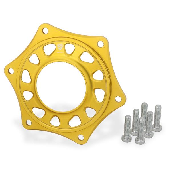 Cover flangia portacorona CNC Racing Oro Ducati Multistrada V2 2025-2026