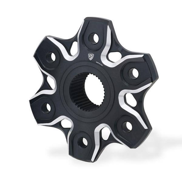CNC Racing Black/Silver Rear sprocket flange KTM SuperDuke 1290R 2014-2023