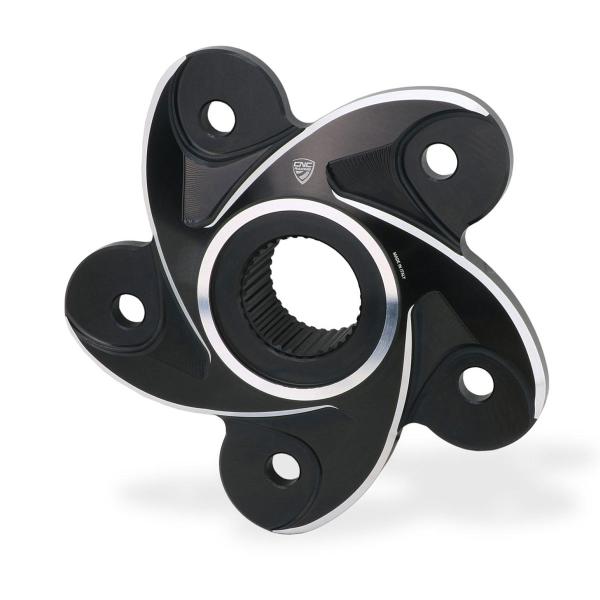 CNC Racing Black/Silver Rear sprocket flange Ducati Multistrada 1000 2003-2006