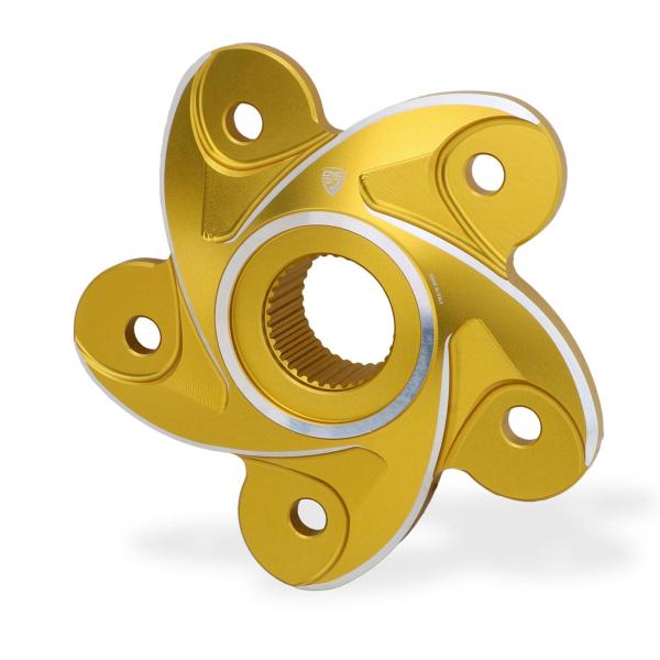 CNC Racing Gold/Silver Rear sprocket flange Ducati Multistrada 1000 2003-2006