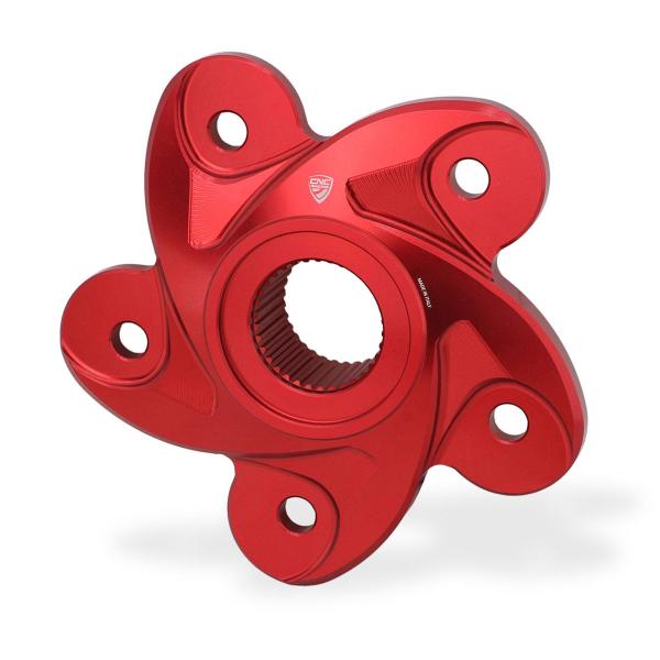 CNC Racing Red Rear sprocket flange Ducati Hyperstrada 821 2013-2015