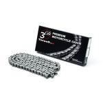 EK 530 R/3D ThreeD motorcycle chain 530 pitch 120 links Chrome