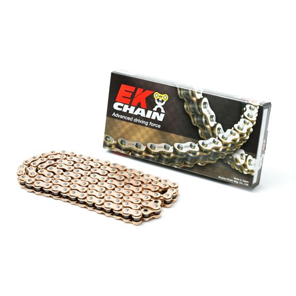 EK 520 RRS gold motorcycle chain 520 pitch 520 114 links Off-Road