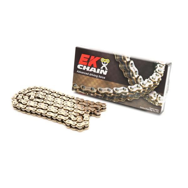 EK RRX chain 520 size 112 links Gold Kawasaki Ninja ZX6R 2019-2025