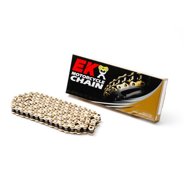 Catena EK SHDR passo 428 maglie 118 Oro Yamaha YZ80 1993-2001