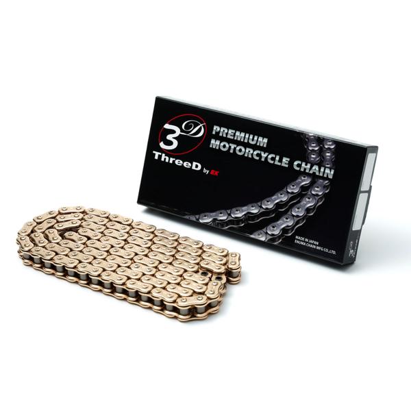 EK 525 SPR/3D gold motorcycle chain 525 size 120 links