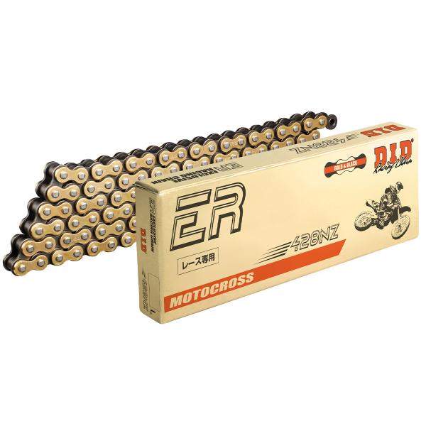 Catena DID passo 428 NZ nera/oro 138 maglie Husqvarna TE125 2011-2013