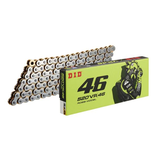 DID chain size 520 VR46 gold/silver 110 link Husqvarna SMR510 2005-2005