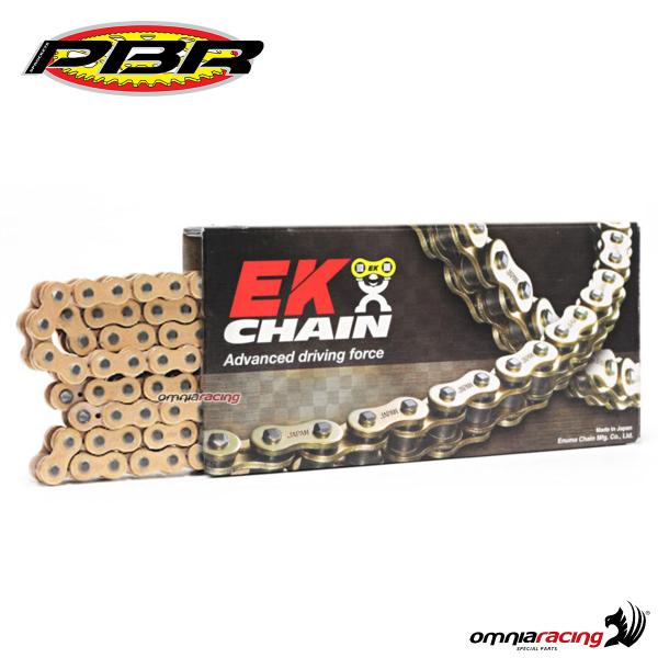Chain EK for Kart 116 side links color gold