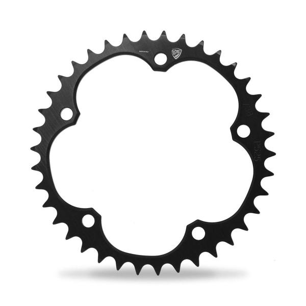 Corona Z38 passo 525 CNC Racing ergal nero Mv Agusta Brutale 1078 RR 2007-2011