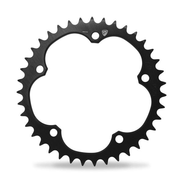 Corona Z39 passo 525 CNC Racing ergal nero Mv Agusta Brutale 1078 RR 2007-2011