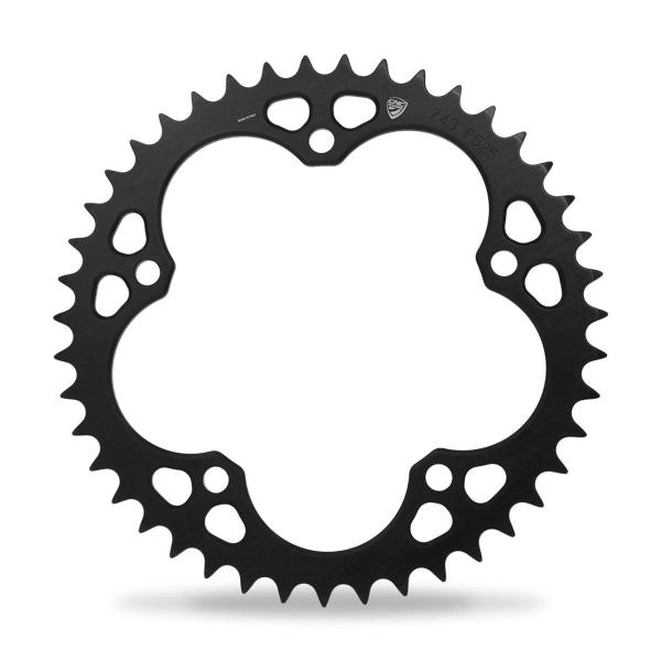 Corona Z43 passo 525 CNC Racing ergal nero Mv Agusta Brutale 1090 Corsa 2013-2016