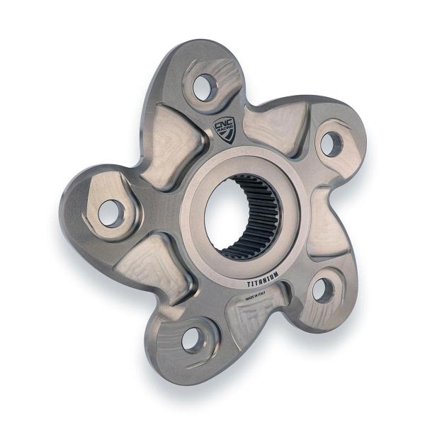 CNC Racing titanium rear sprocket holder flange Ducati Monster 796 2010-2014